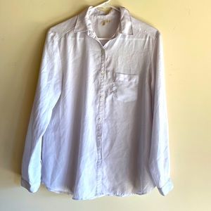 Classic white button up